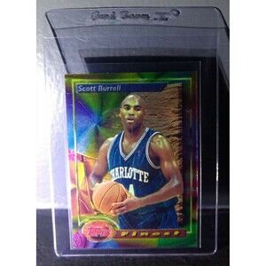 1993-94 Topps Finest Scott Burrell #178 Rookie Basketball Card